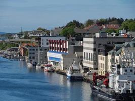 haugesund stad in noorwegen foto