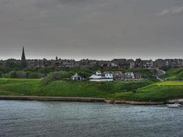 newcastle aan de britse kust foto