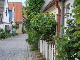 schleswig stad met het dorp holm foto