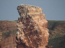 het eiland Helgoland foto