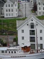 de stad haugesund in noorwegen foto