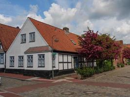 kappeln stad in schleswig holstein foto