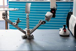 moderne industriële robot foto