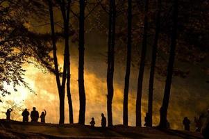 populair meer in mae hong zoon, steek ung, thailand foto