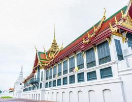 groot paleis is een mijlpaal in thailand foto