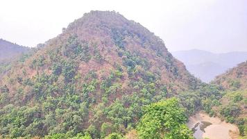 uttarakhand bergen, bomen en natuur foto