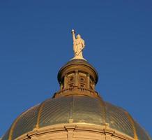 standbeeld op Georgia Capitol Dome
