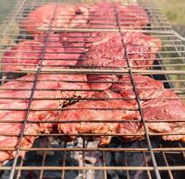 rundvlees gegrilde steak foto