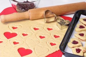 koekjes voor Valentijnsdag foto