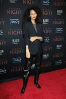 los angeles 30 nov - kendall keith bij de stille nacht speciale vertoning in neuehouse los angeles op 30 november 2021 in los angeles, ca foto