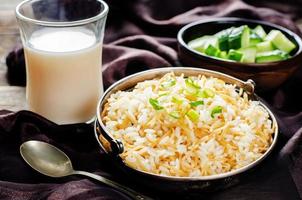 rijst met vermicelli foto