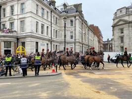 londen in het verenigd koninkrijk in juni 2022. een zicht op de platina jubileumparade in londen foto