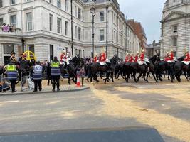 londen in het verenigd koninkrijk in juni 2022. een zicht op de platina jubileumparade in londen foto