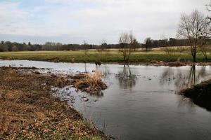 uitzicht op het platteland van Shropshire in de buurt van Shrewsbury foto