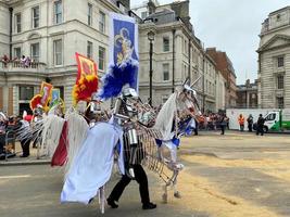 londen in het verenigd koninkrijk in juni 2022. een zicht op de platina jubileumparade in londen foto