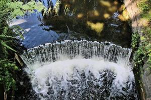 uitzicht op het platteland van Shropshire in de buurt van Shrewsbury foto