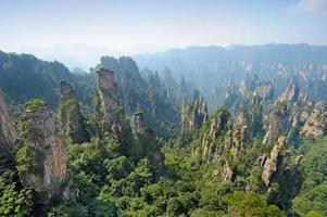berglandschap in China foto