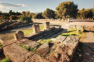 oude agora van Athene Griekenland foto