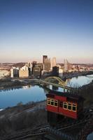trolley in Pittsburgh foto