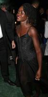 los angeles 6 maart - lupita nyong o bij de gringo-première op regal la live op 6 maart 2018 in los angeles, ca foto