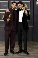 los angeles 27 maart - riz ahmed, aneil karia bij de 94th academy awards in dolby theater op 27 maart 2022 in los angeles, ca foto