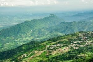 landschap van berg, in thailand foto