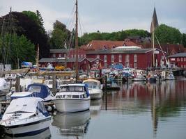 eckernfoerde aan de Oostzee foto