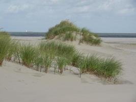 het eiland Spiekeroog in Duitsland foto