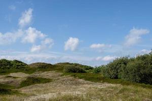 het eiland Spiekeroog in Duitsland foto