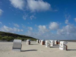 eiland spiekeroog in duitsland foto