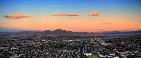 Las Vegas zonsondergang foto