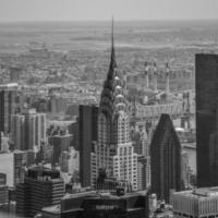 New York City Skyline Birdsview foto