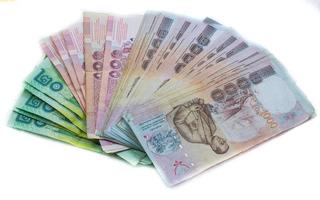 de bankbiljettenprijs van Thailand van vijfhonderd voor achtergrond
