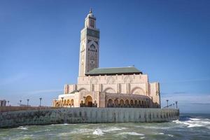 Hassan II-moskee in Casablanca, Marokko foto