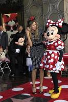 los angeles - 22 jan heidi klum, minnie mouse bij de minnie mouse star-ceremonie op de hollywood walk of fame op 22 januari 2018 in hollywood, ca foto