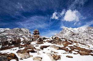 sagarmatha nationaal park, nepal himalaya