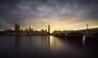 Londen zonsondergang