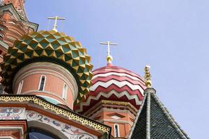 st basils kathedraal op het Rode plein in Moskou, Rusland
