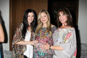 los angeles, 2 okt - jessica heap, marcy rylan, kate linder bij de marcy rylan baby shower georganiseerd door eileen davidson in de cecconis west hollywood op 2 oktober 2011 in west hollywood, ca foto