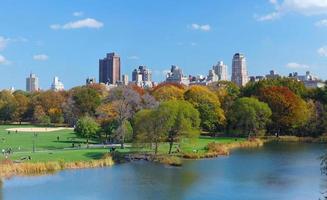 new york city manhattan central park panorama foto