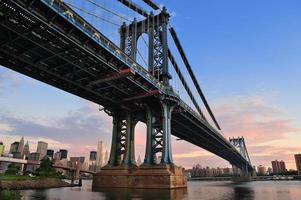 New York City Manhattan Bridge foto