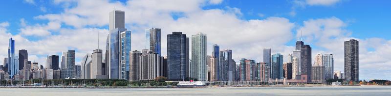 Chicago stad stedelijke skyline panorama foto