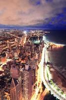 chicago skyline panorama luchtfoto foto