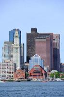 Boston architectuur aan de waterkant foto