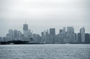 Manhattan skyline van het centrum foto