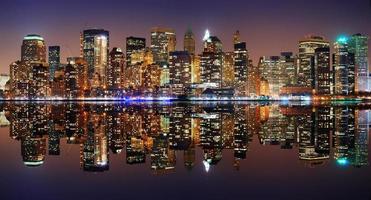 Manhattan panorama, New York City foto