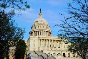 capitol hill van de verenigde staten, washington dc foto