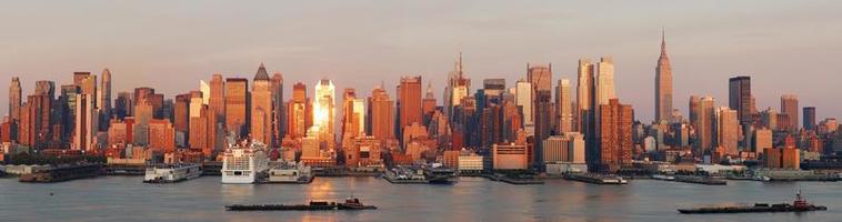 new york city manhattan skyline panorama foto