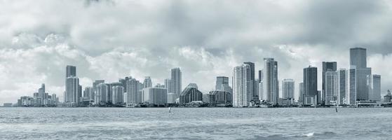 Miami zwart-wit foto