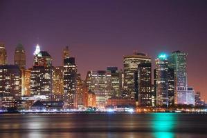 skyline van manhattan, new york city foto